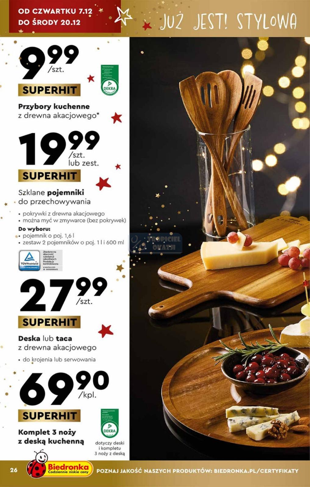 Gazetka promocyjna Biedronka do 09/12/2023 str.26