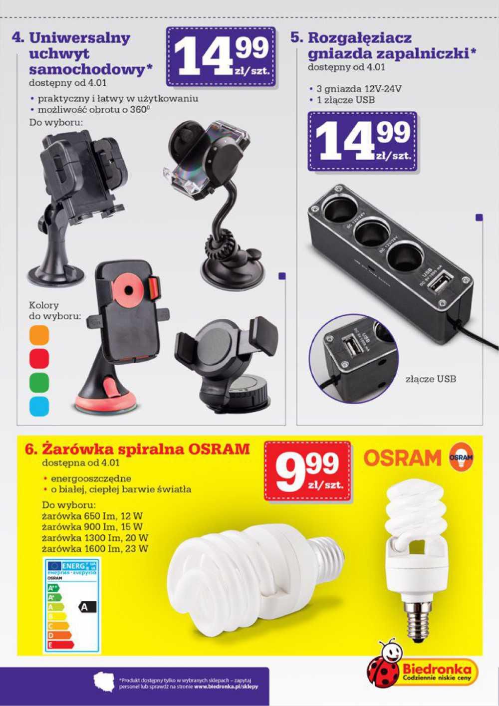 Gazetka promocyjna Biedronka do 17/01/2016 str.7