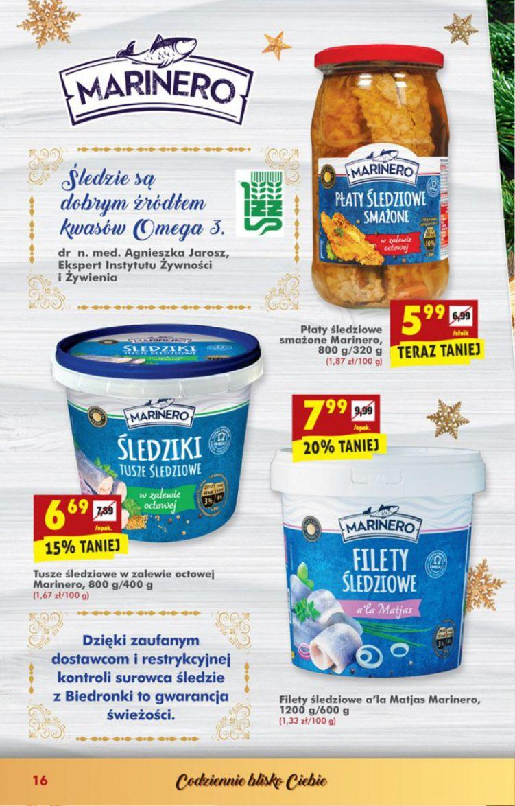 Gazetka promocyjna Biedronka do 20/12/2016 str.16