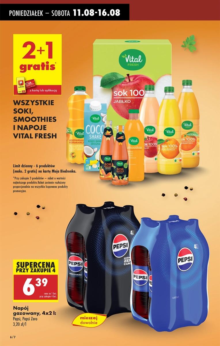 Gazetka promocyjna Biedronka do 16/08/2025 str.6