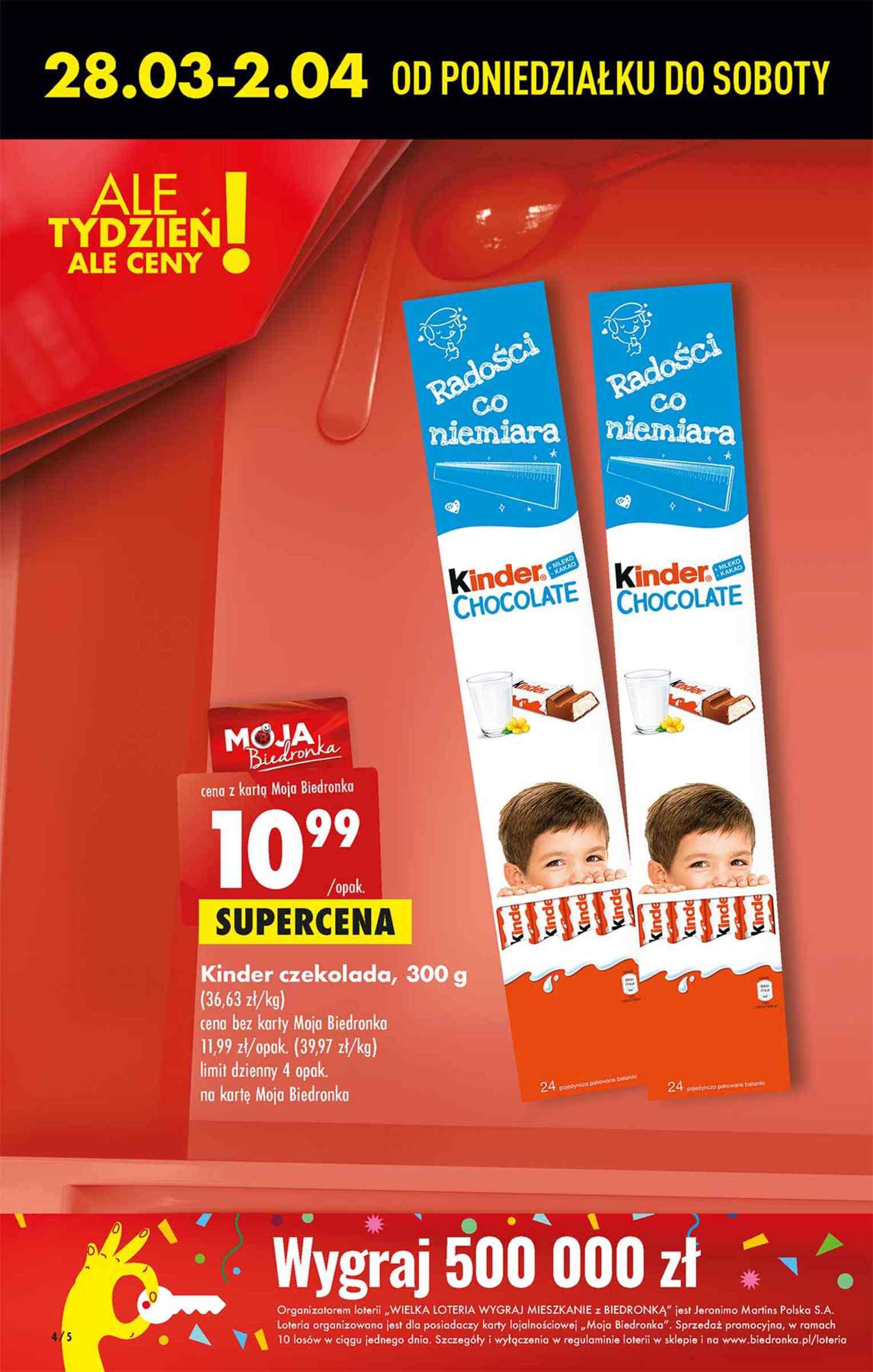 Gazetka promocyjna Biedronka do 02/04/2022 str.4