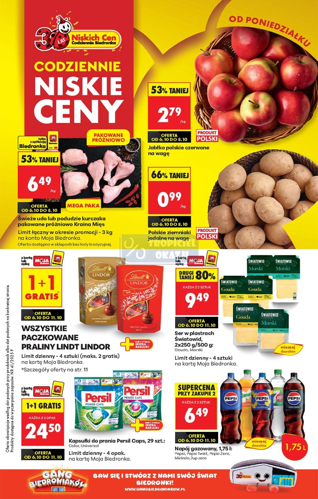 Gazetka promocyjna Biedronka do 11/10/2025 str.1