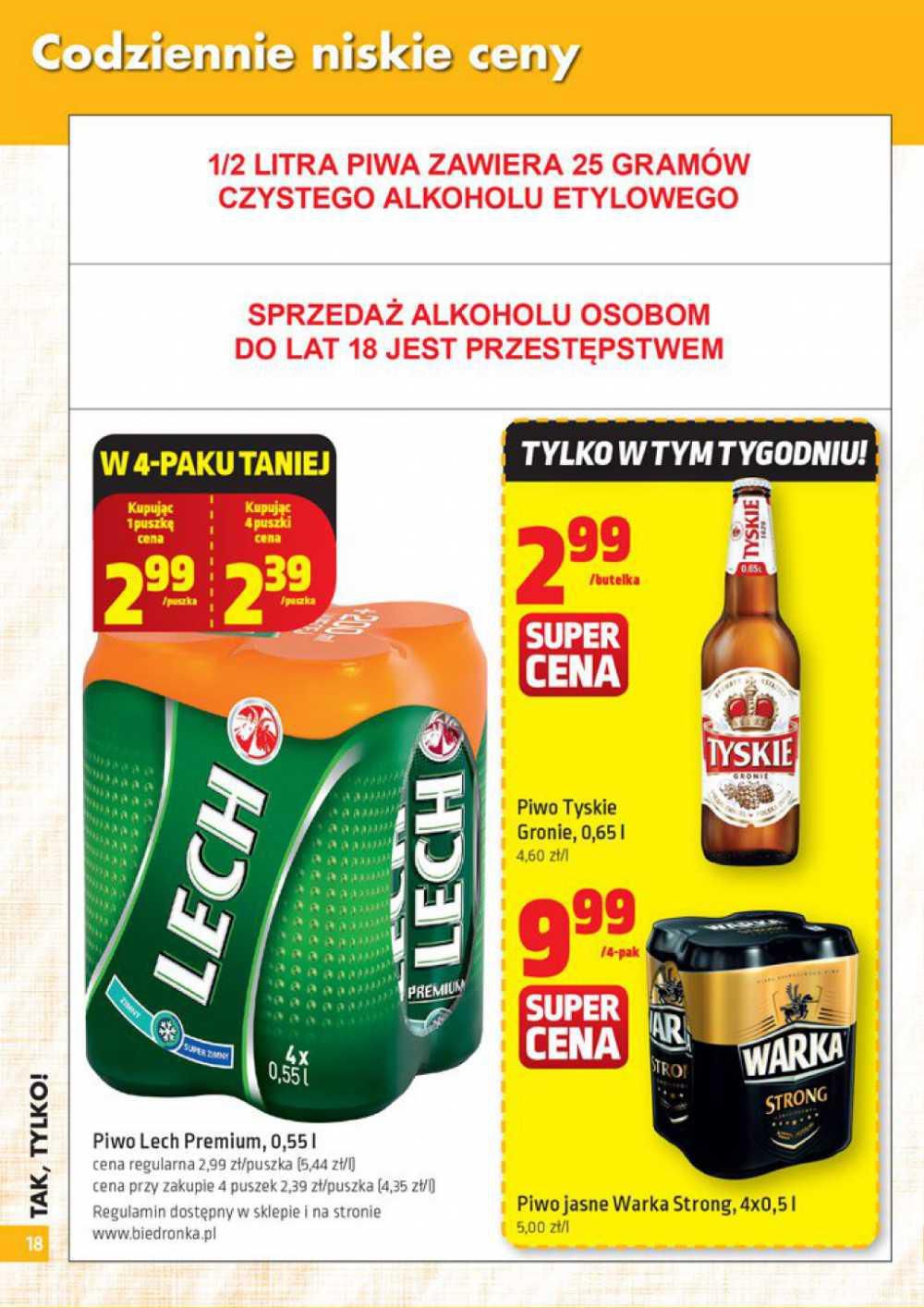 Gazetka promocyjna Biedronka do 24/02/2016 str.18