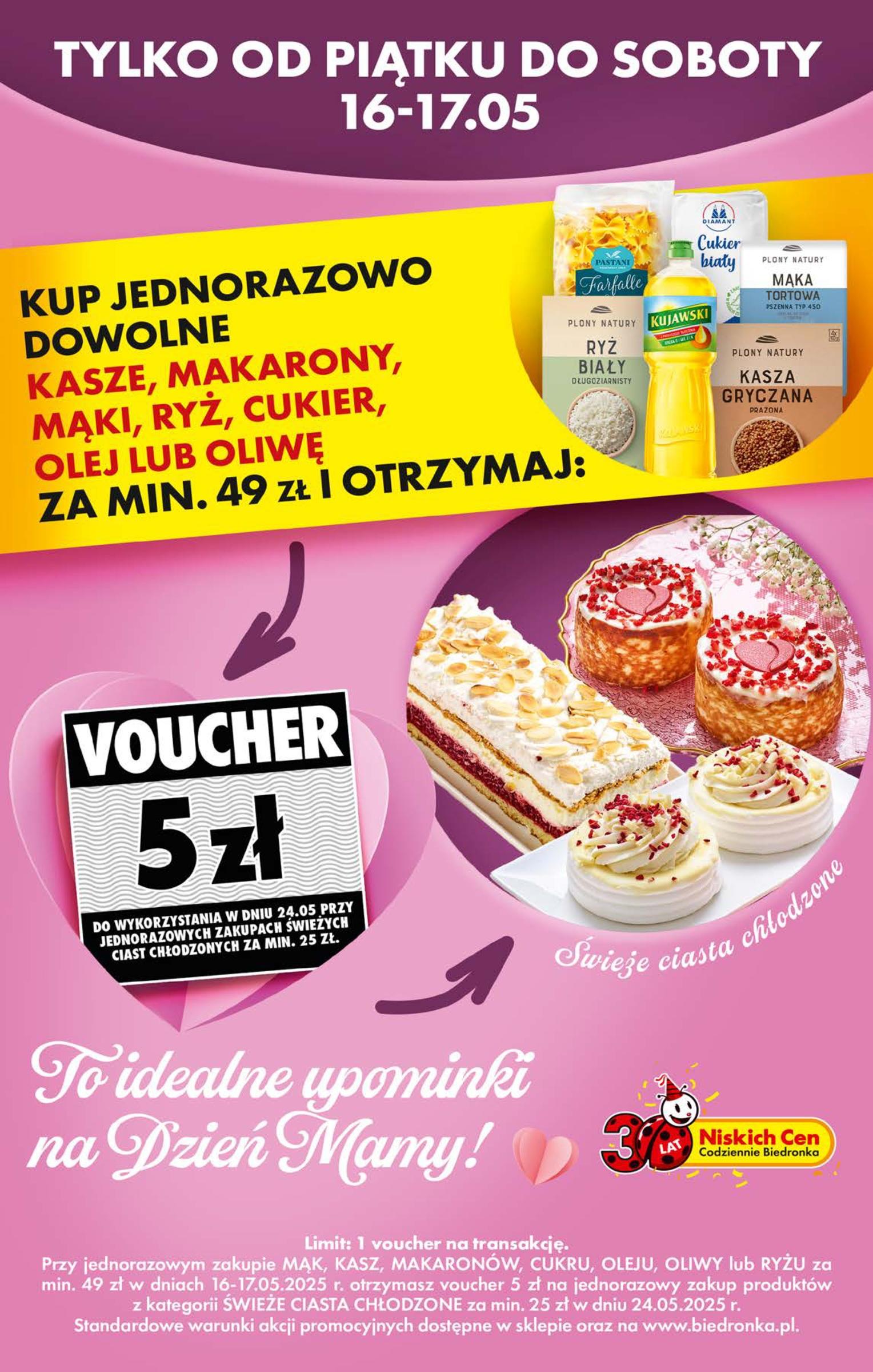 Gazetka promocyjna Biedronka do 17/05/2025 str.1