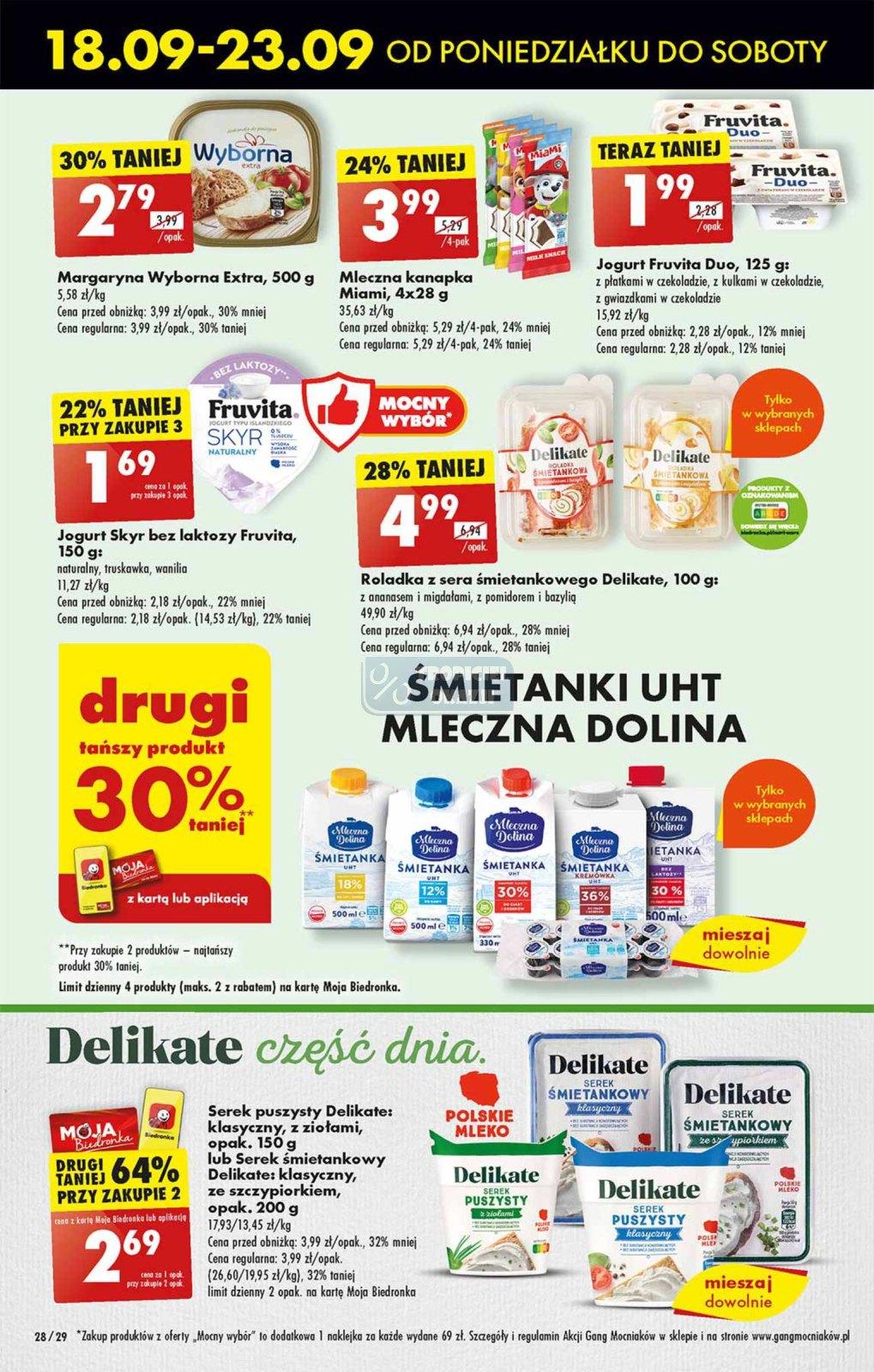 Gazetka promocyjna Biedronka do 23/09/2023 str.28
