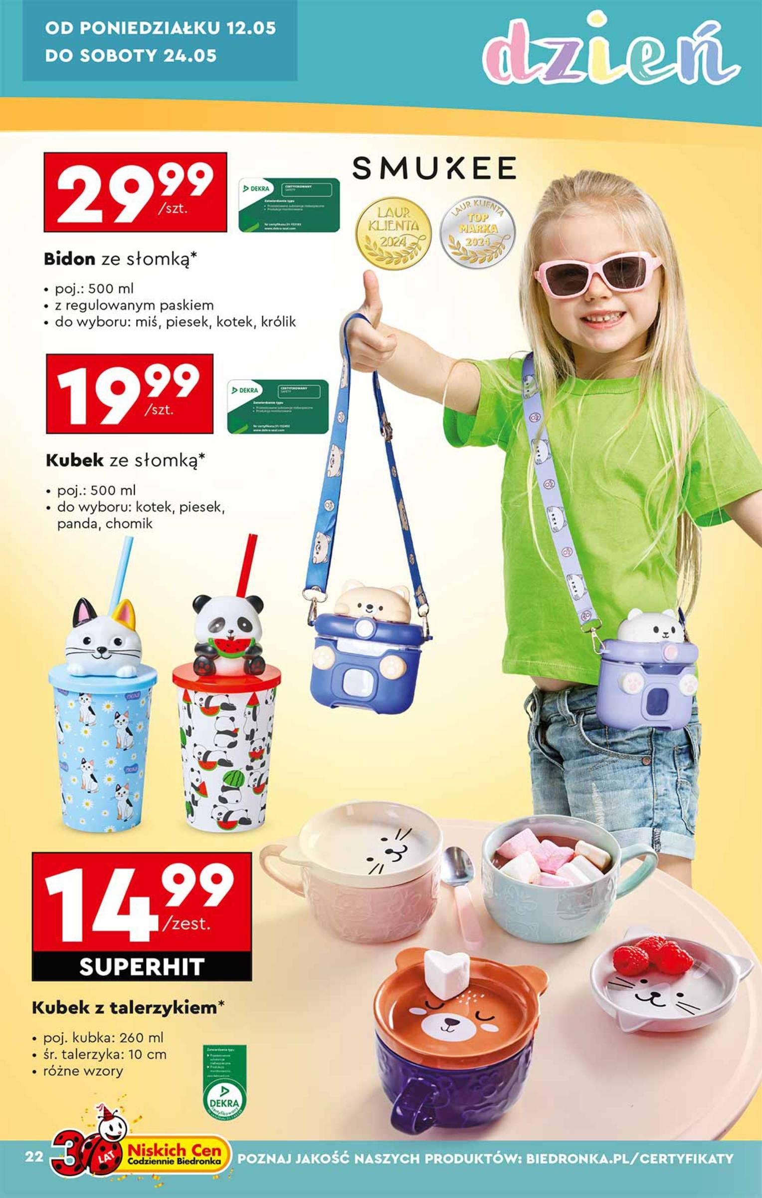 Gazetka promocyjna Biedronka do 24/05/2025 str.22