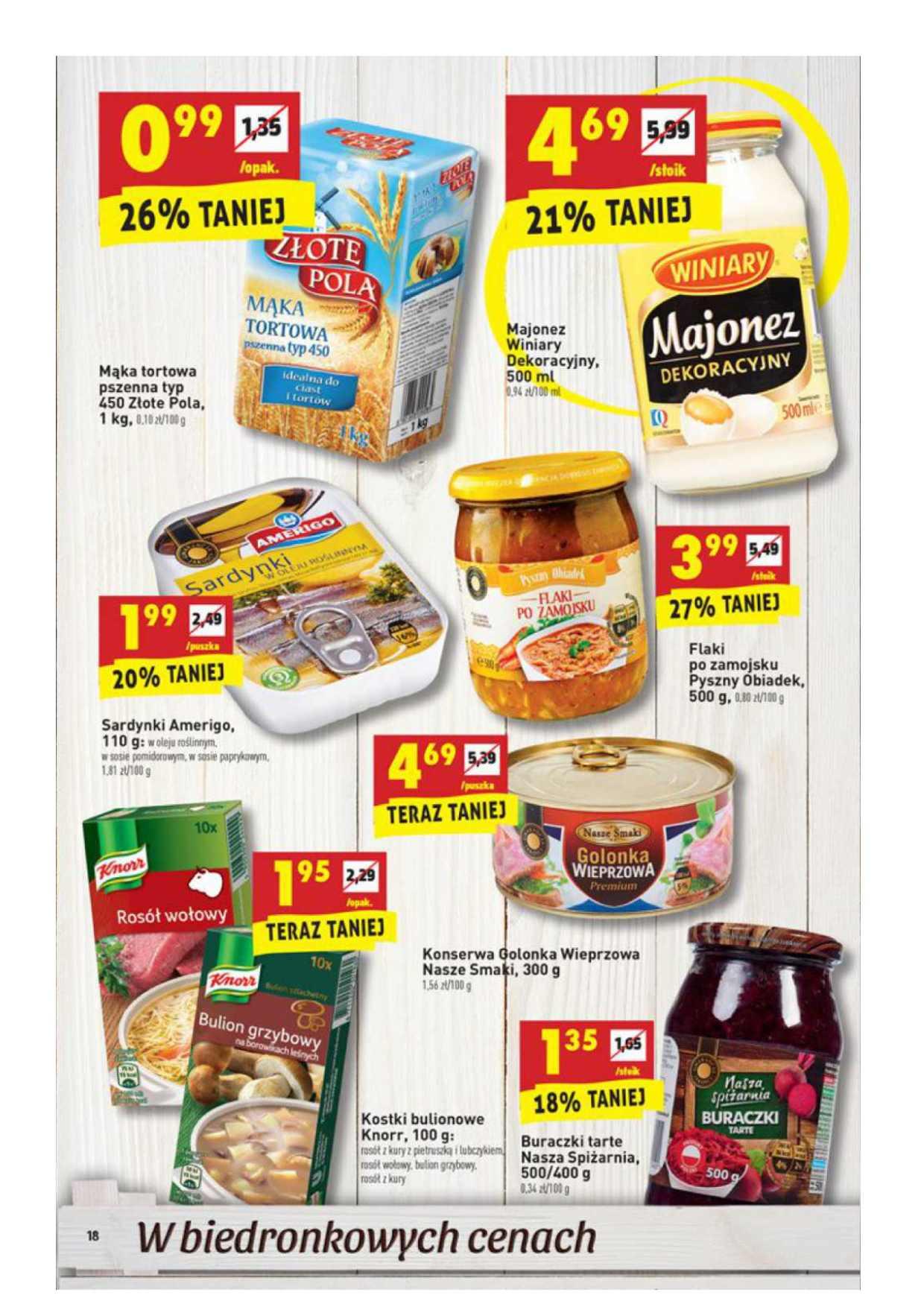 Gazetka promocyjna Biedronka do 18/05/2016 str.18