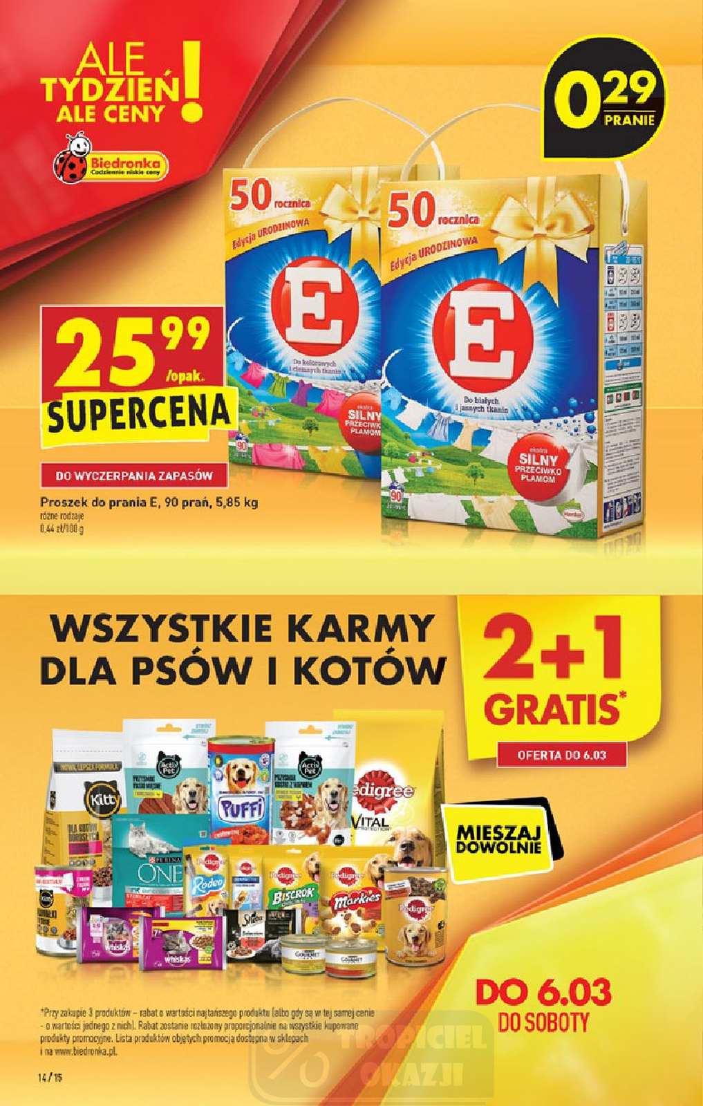 Gazetka promocyjna Biedronka do 10/03/2021 str.14