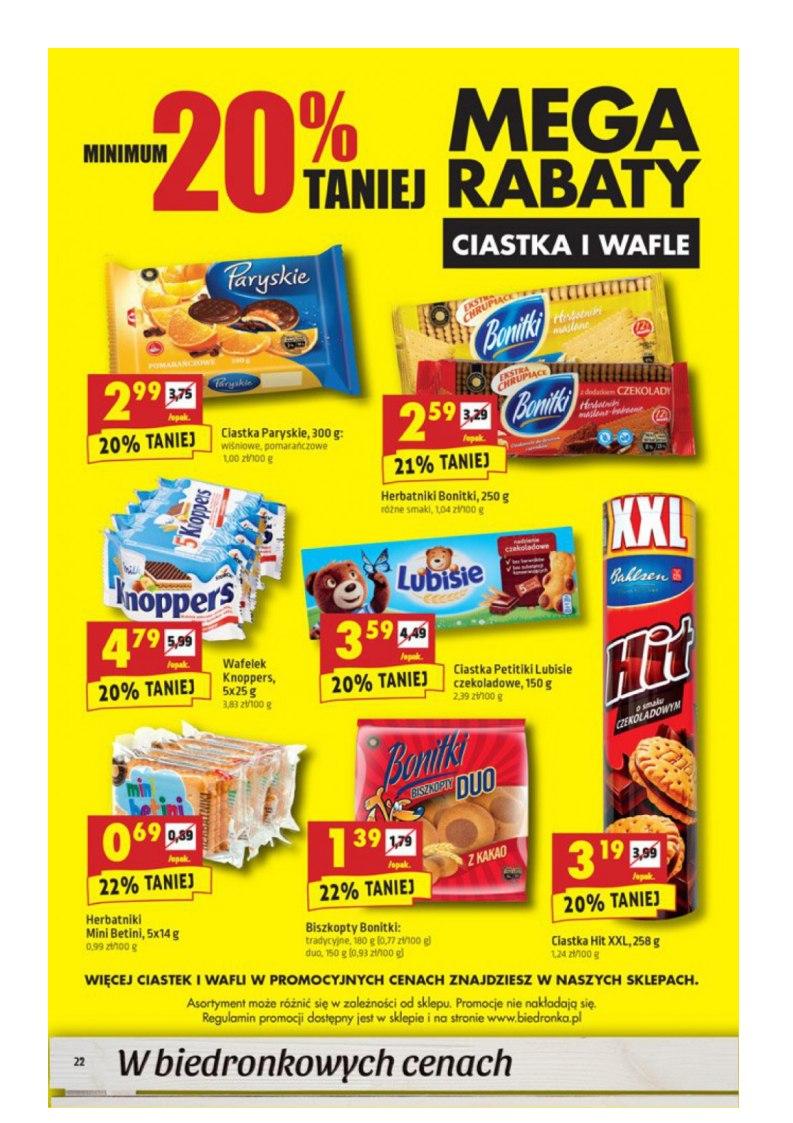 Gazetka promocyjna Biedronka do 05/10/2016 str.22