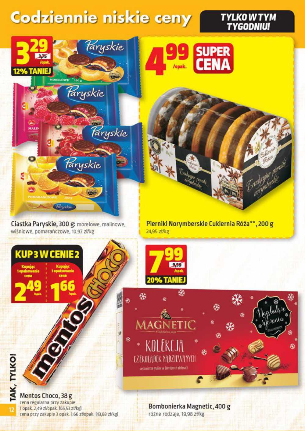 Gazetka promocyjna Biedronka do 16/12/2015 str.12