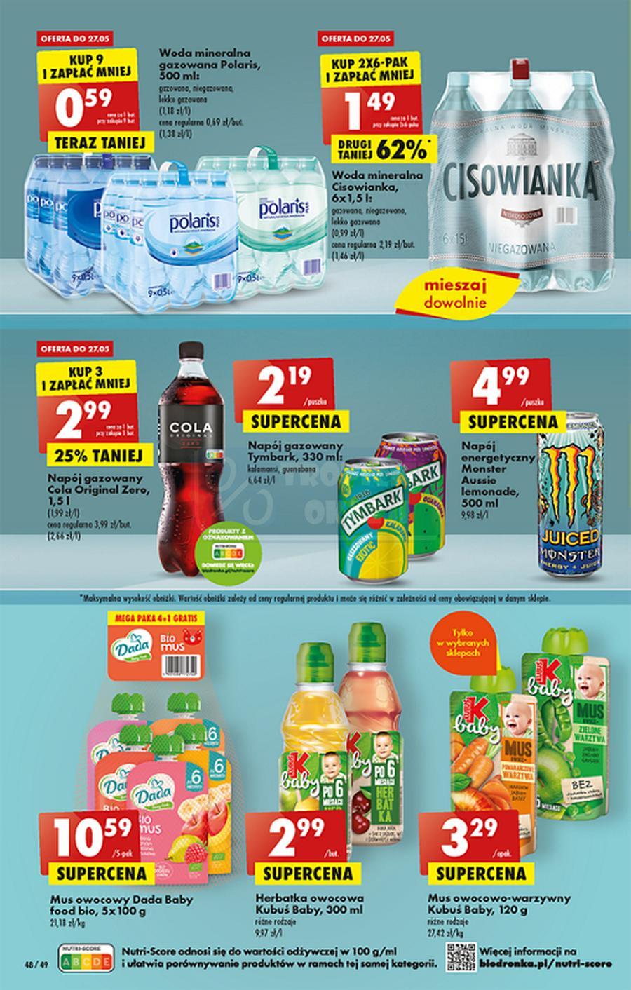 Gazetka promocyjna Biedronka do 31/05/2023 str.48