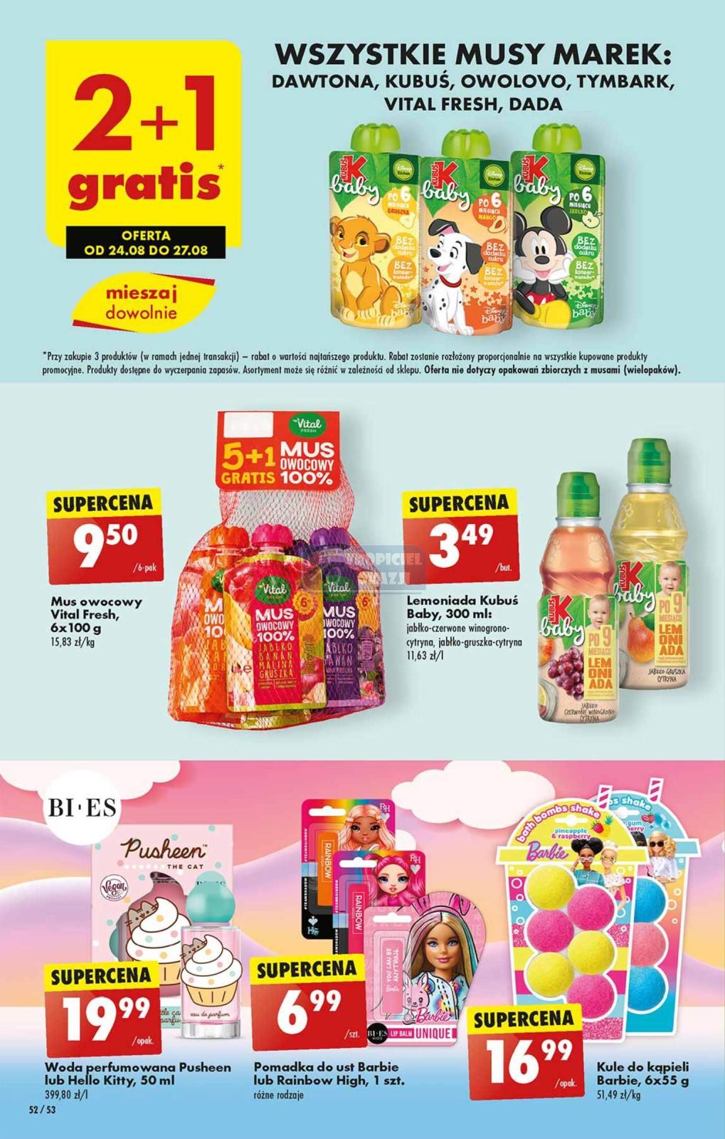 Gazetka promocyjna Biedronka do 30/08/2023 str.52