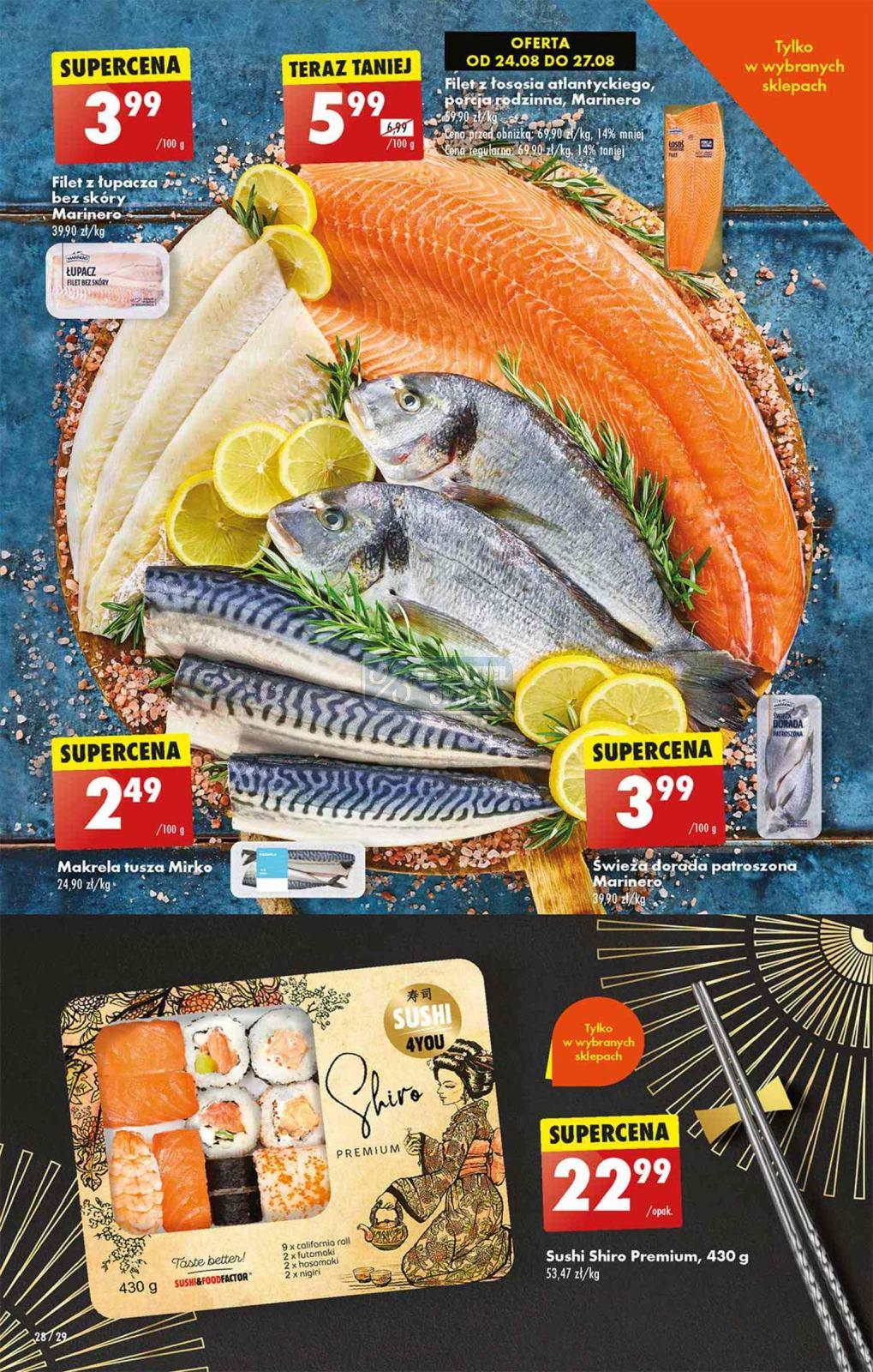 Gazetka promocyjna Biedronka do 30/08/2023 str.28