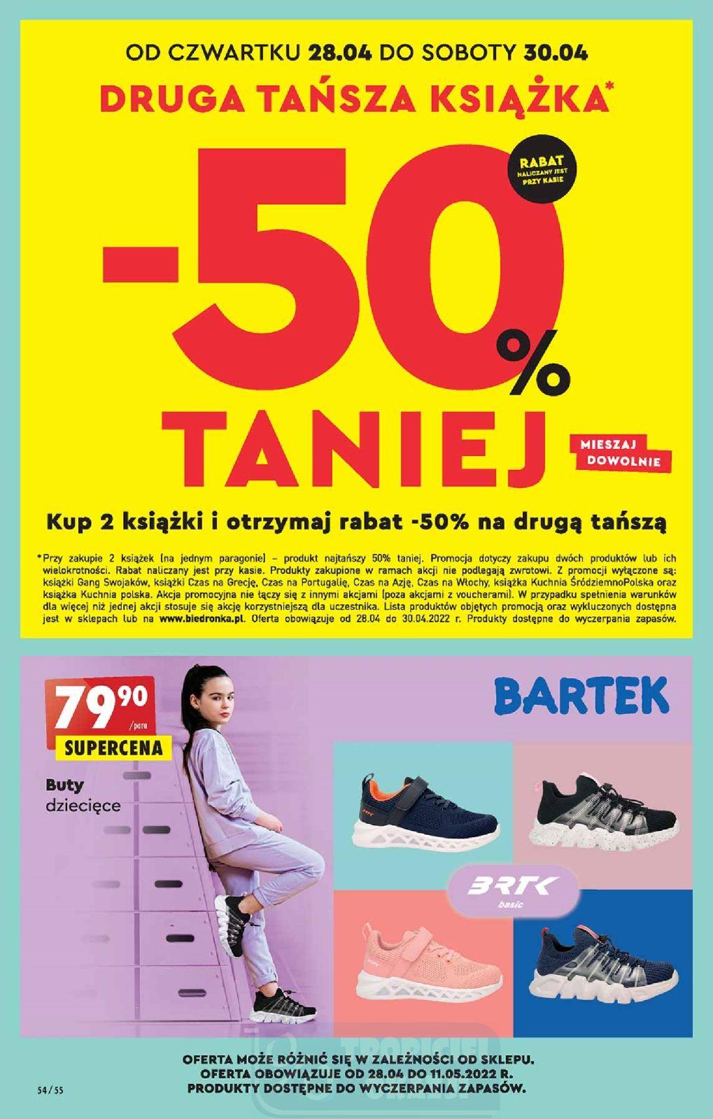 Gazetka promocyjna Biedronka do 04/05/2022 str.54