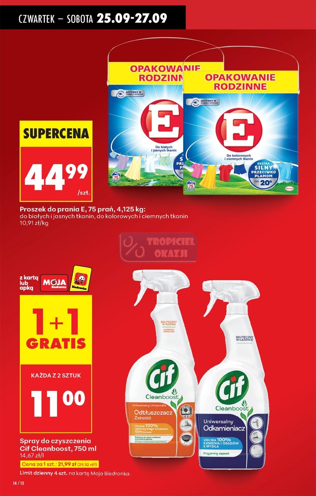 Gazetka promocyjna Biedronka do 01/10/2025 str.14