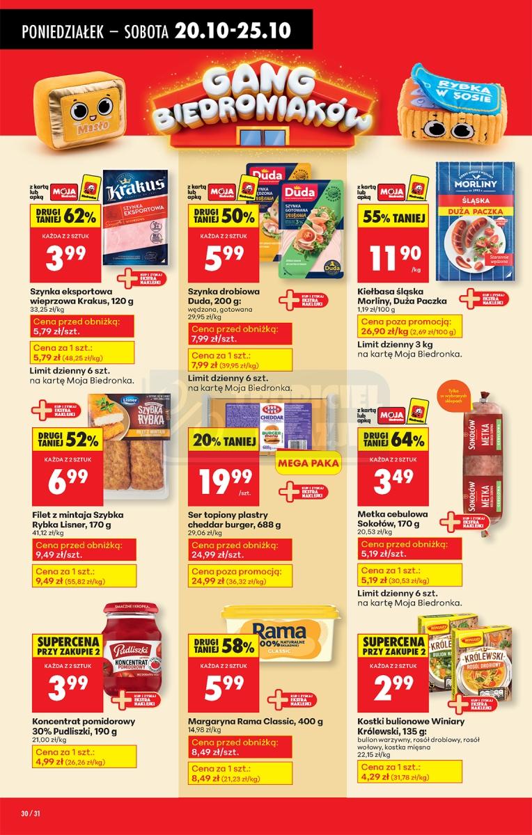Gazetka promocyjna Biedronka do 26/10/2025 str.30