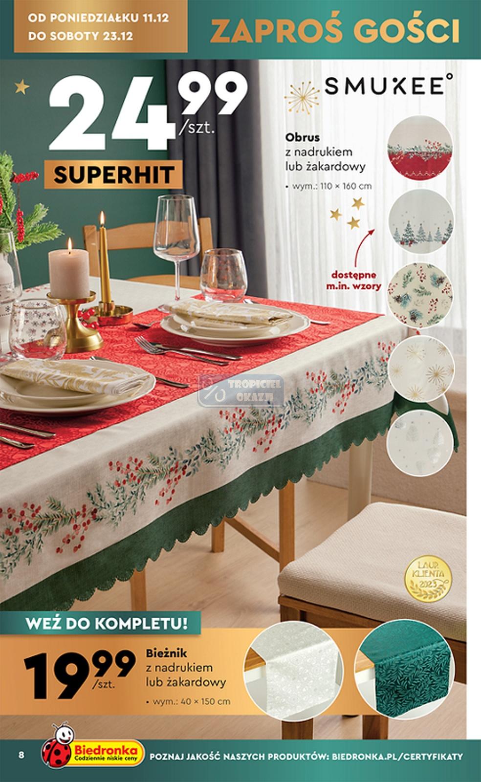 Gazetka promocyjna Biedronka do 17/12/2023 str.8