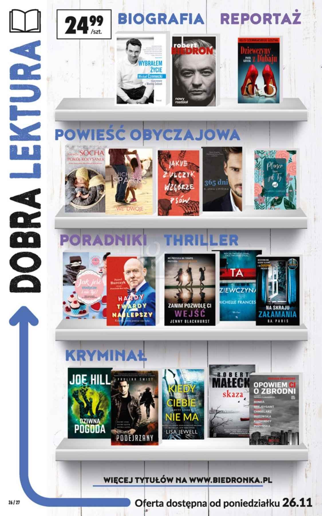 Gazetka promocyjna Biedronka do 08/12/2018 str.26