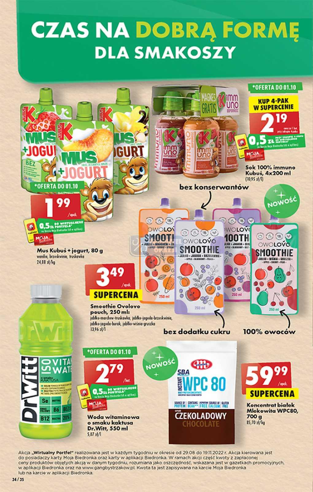 Gazetka promocyjna Biedronka do 05/10/2022 str.34