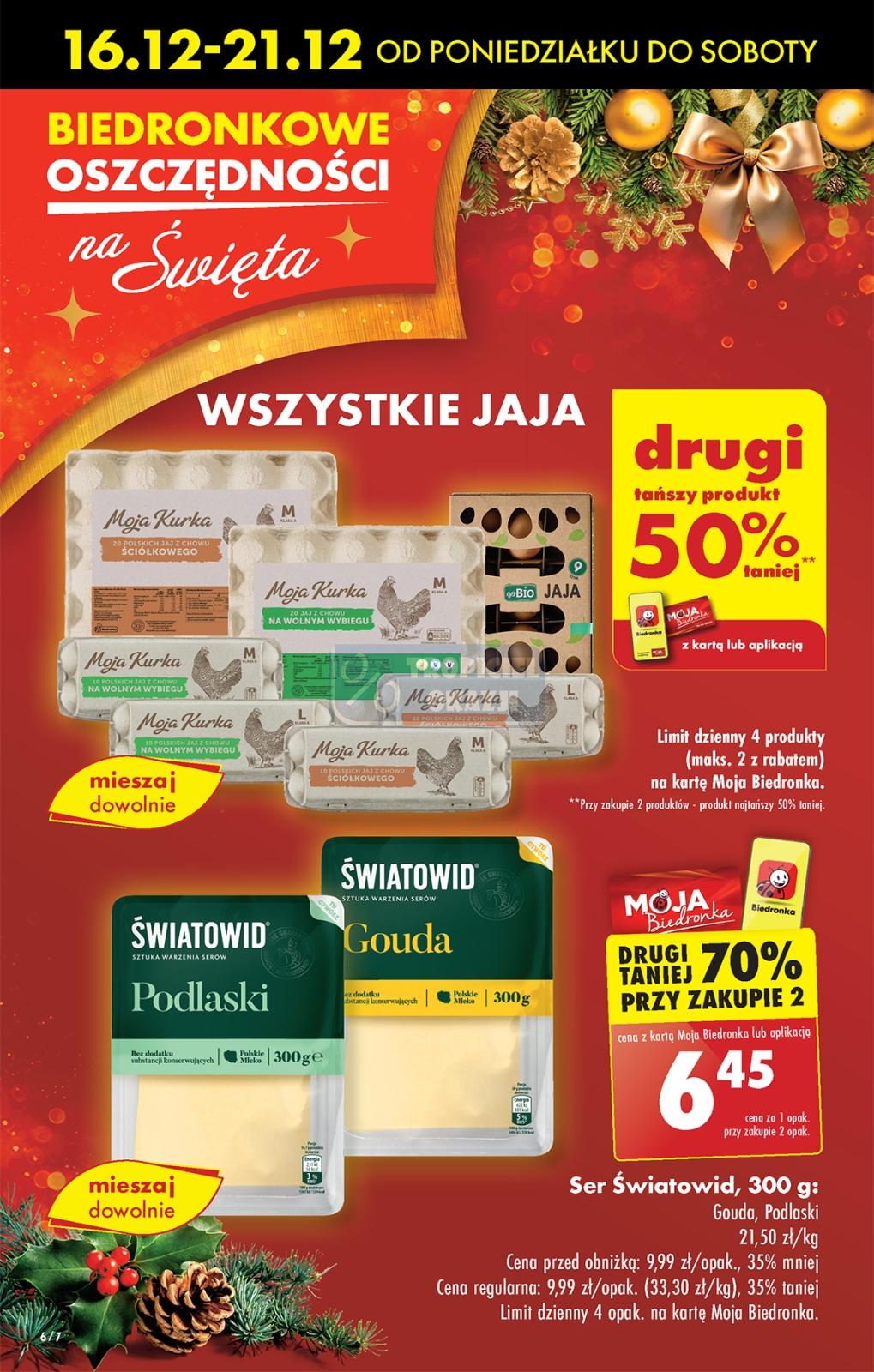 Gazetka promocyjna Biedronka do 22/12/2024 str.6