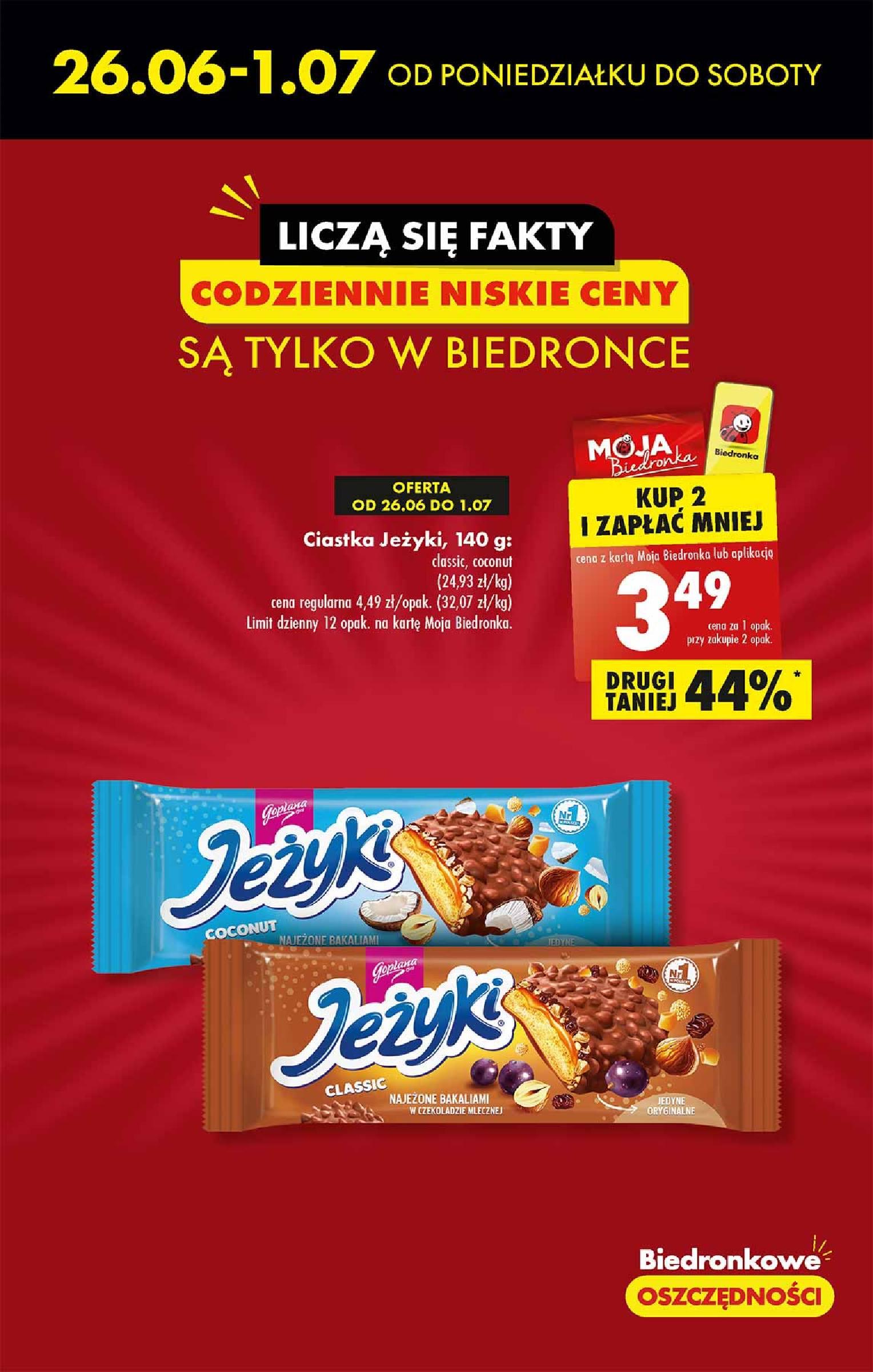 Gazetka promocyjna Biedronka do 01/07/2023 str.7