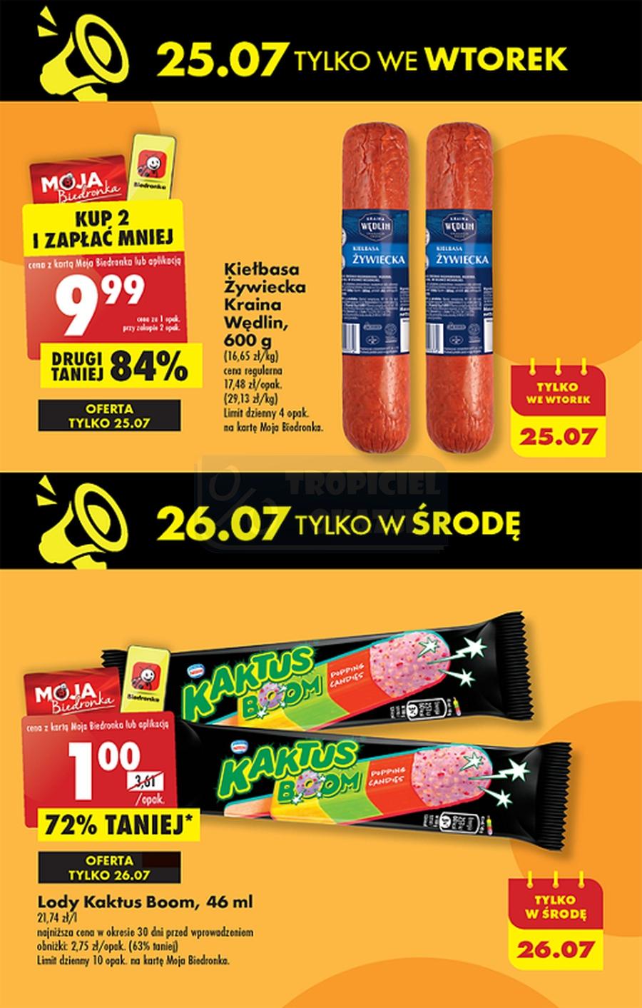 Gazetka promocyjna Biedronka do 29/07/2023 str.3
