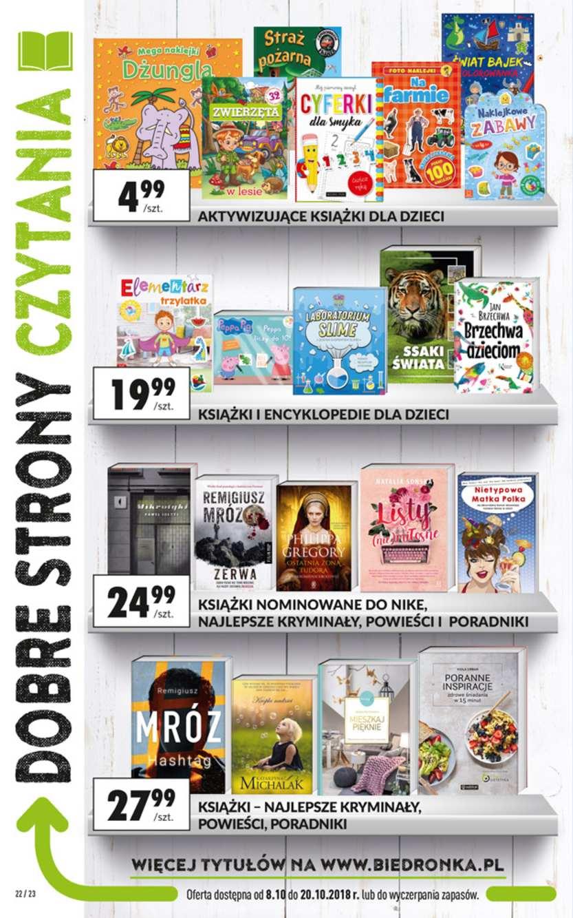 Gazetka promocyjna Biedronka do 20/10/2018 str.22