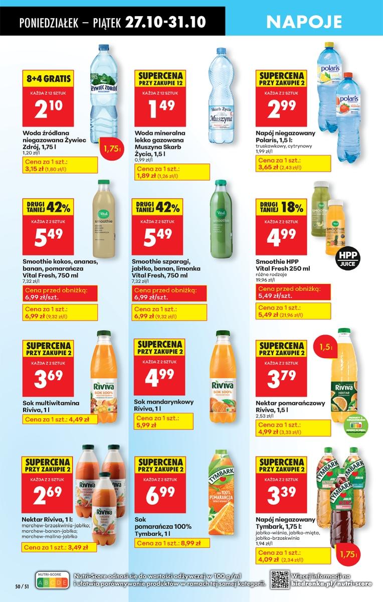 Gazetka promocyjna Biedronka do 31/10/2025 str.50