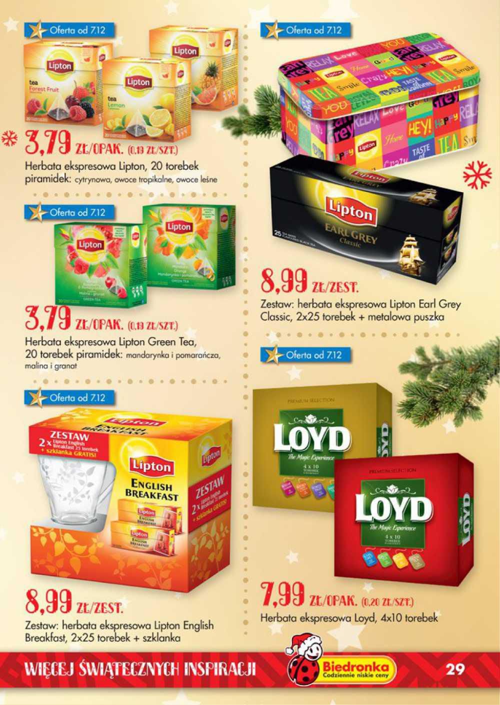 Gazetka promocyjna Biedronka do 27/12/2015 str.29