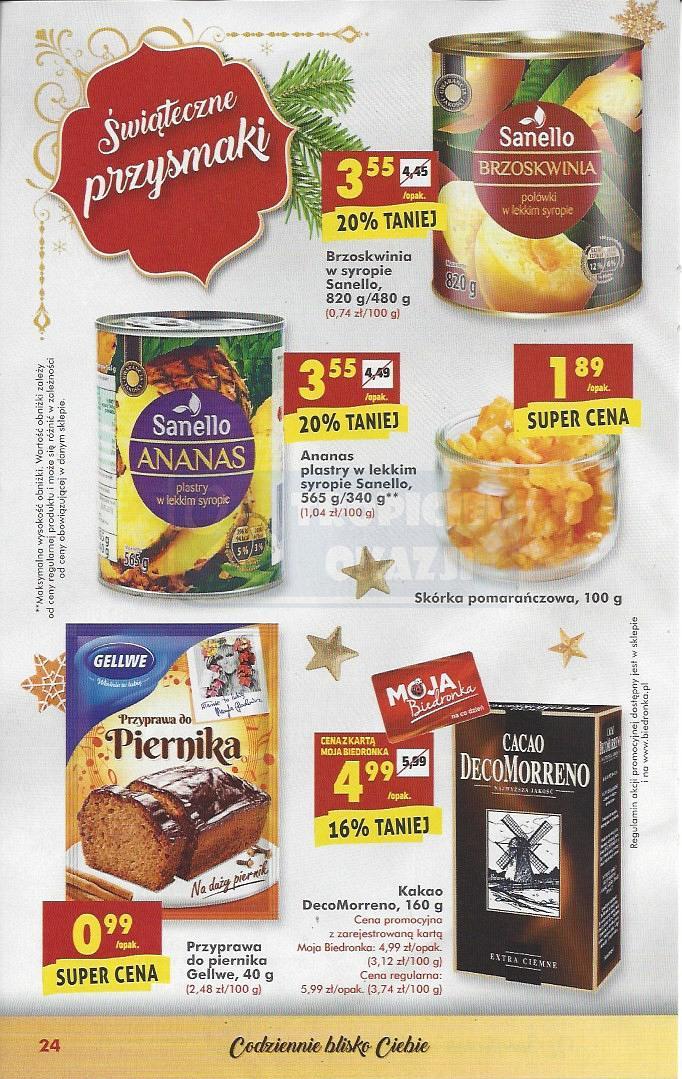 Gazetka promocyjna Biedronka do 30/11/2016 str.24