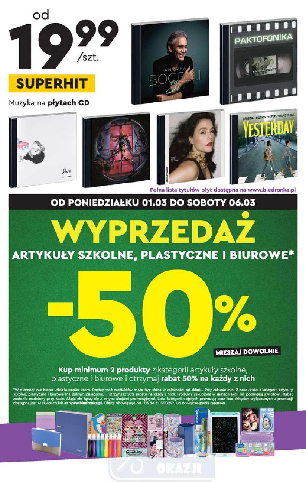 Gazetka promocyjna Biedronka do 13/03/2021 str.15