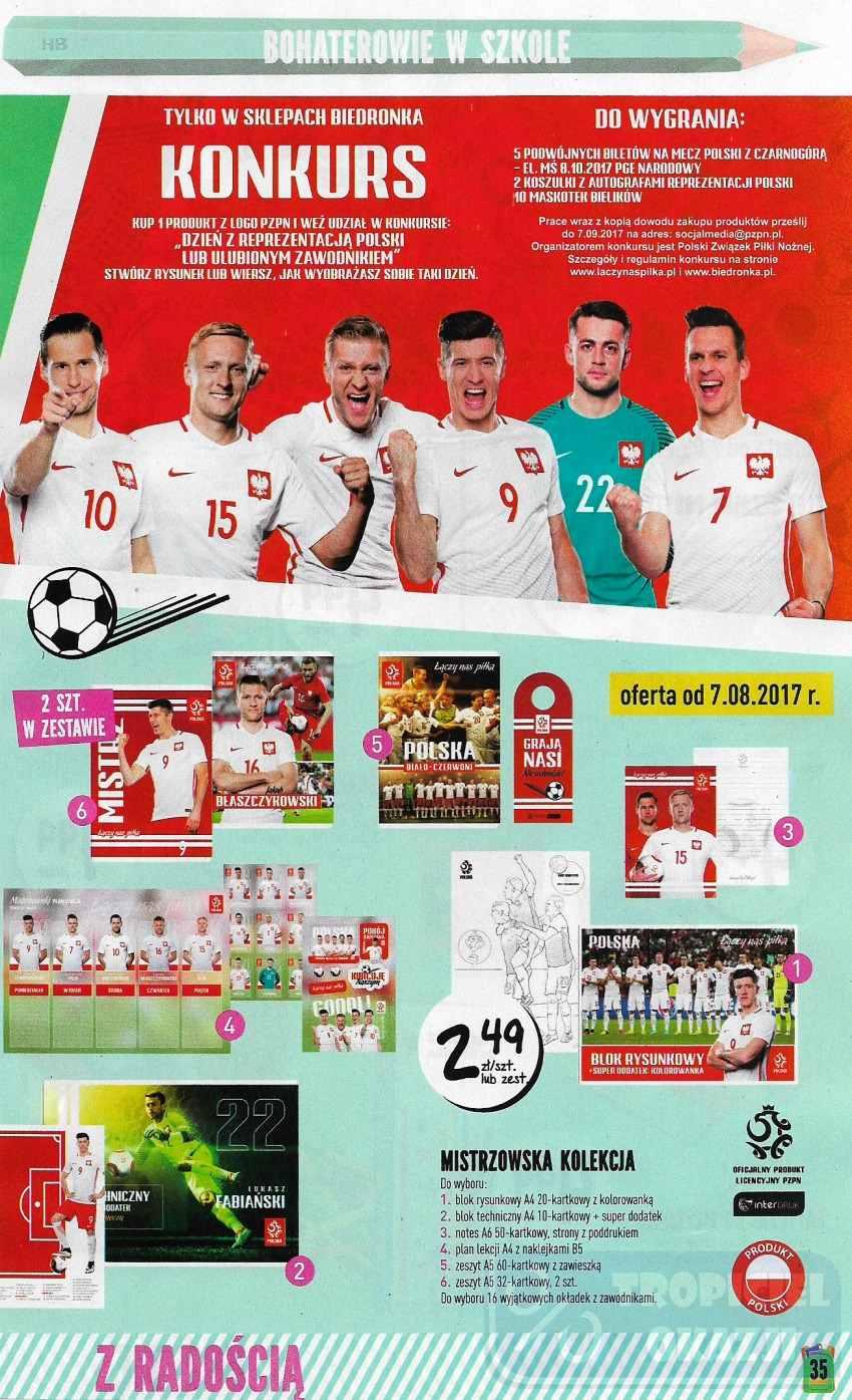 Gazetka promocyjna Biedronka do 13/08/2017 str.35