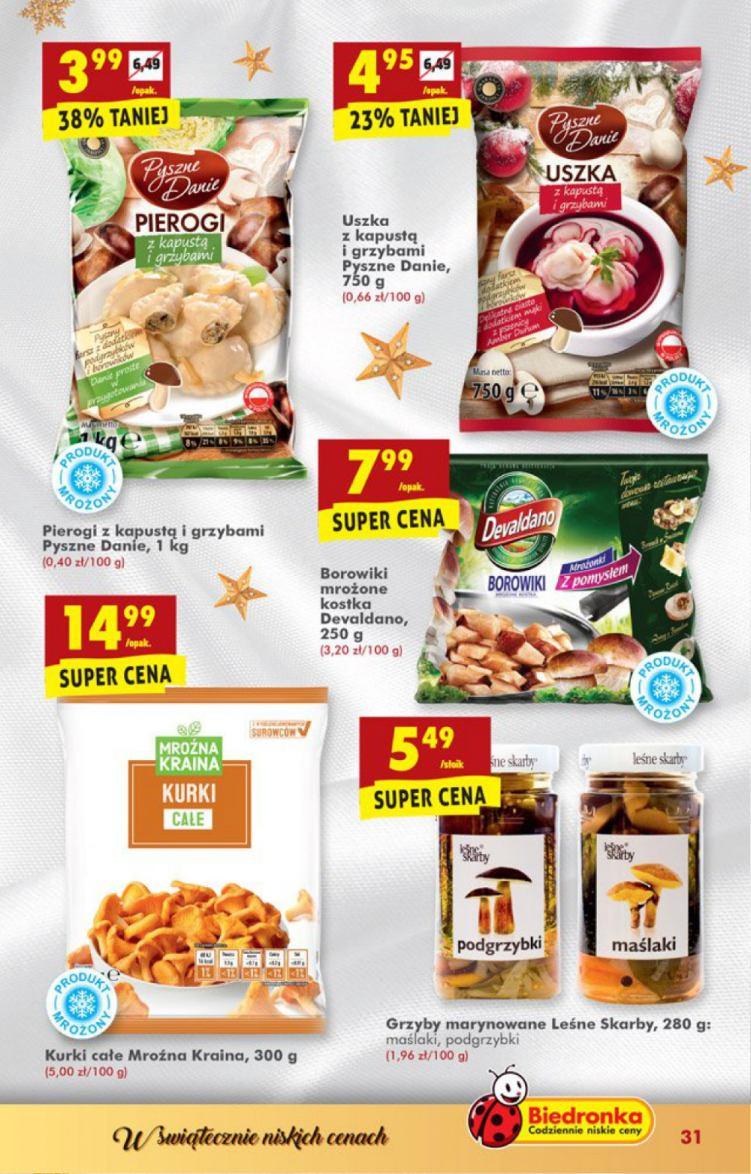 Gazetka promocyjna Biedronka do 20/12/2016 str.31