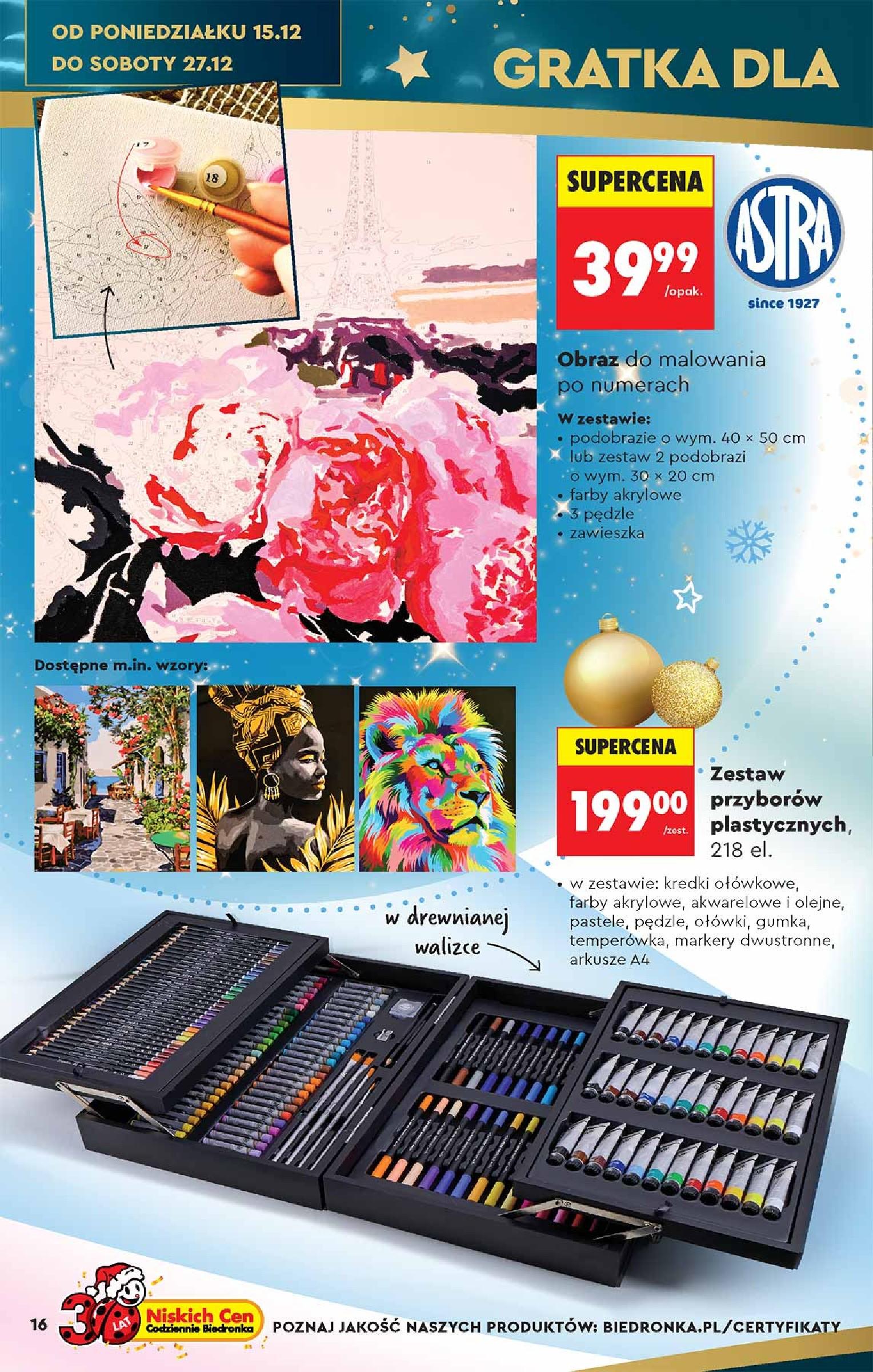 Gazetka promocyjna Biedronka do 03/01/2026 str.16