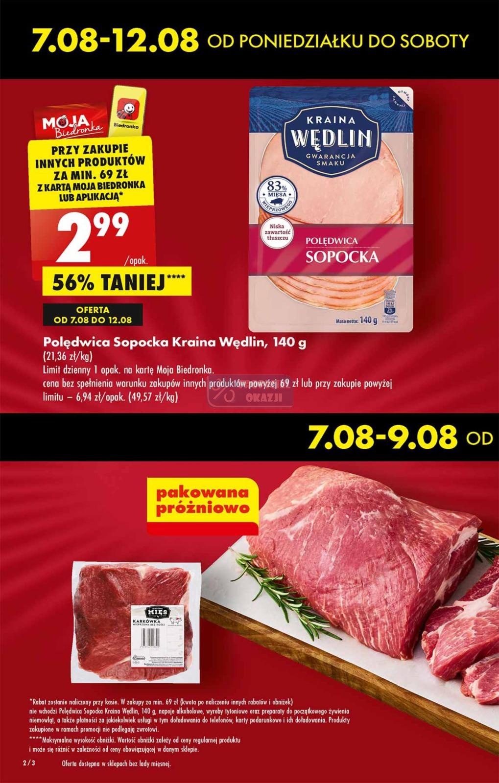 Gazetka promocyjna Biedronka do 12/08/2023 str.2