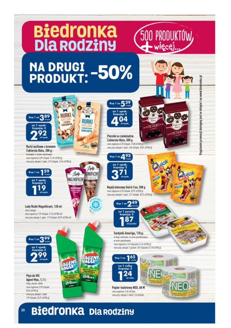 Gazetka promocyjna Biedronka do 31/08/2016 str.20