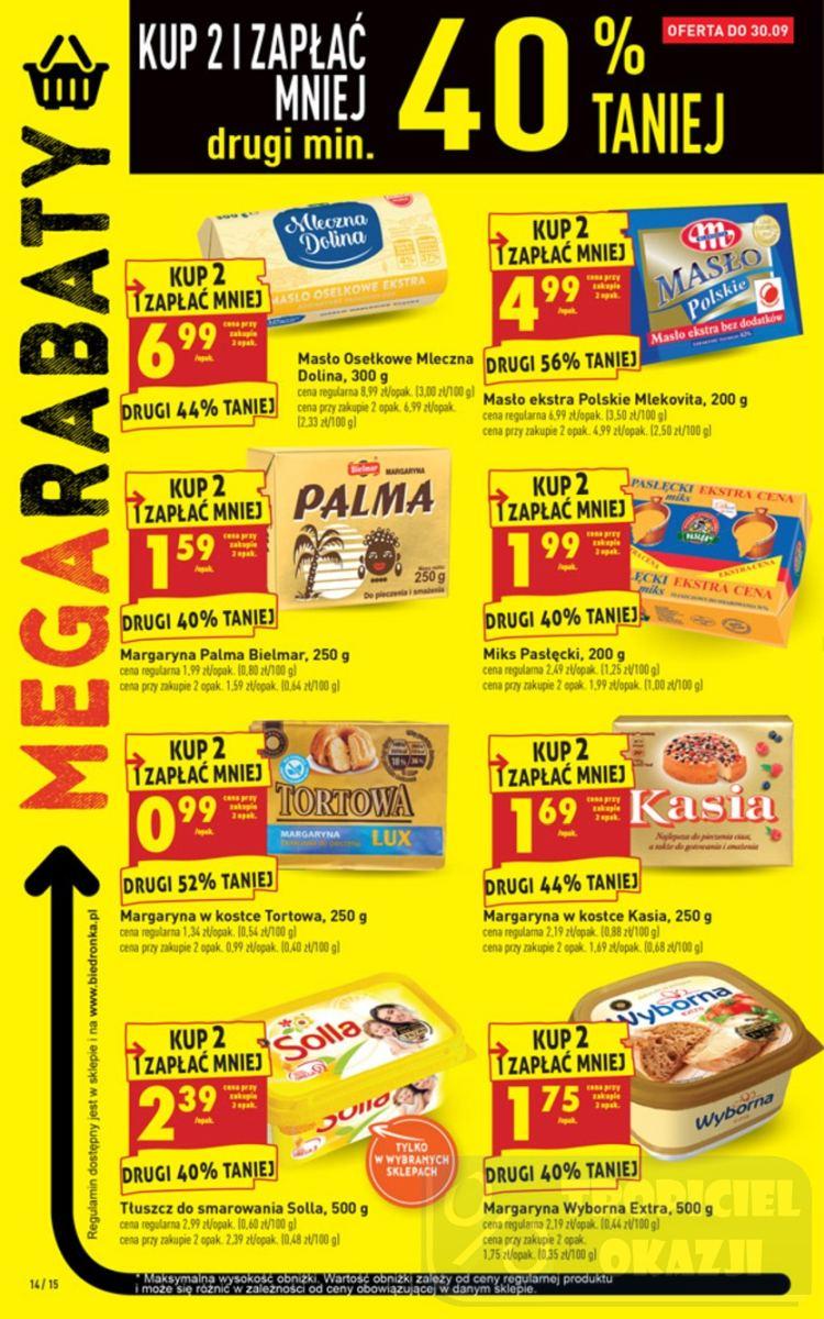 Gazetka promocyjna Biedronka do 03/10/2018 str.14