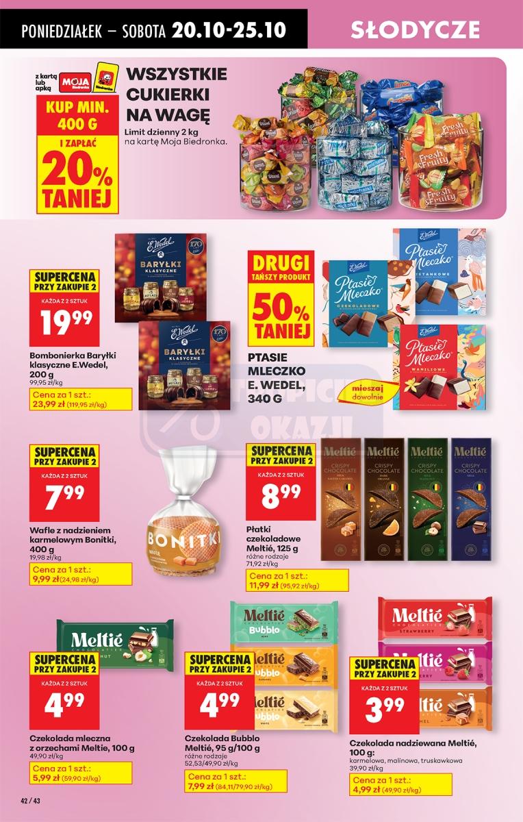 Gazetka promocyjna Biedronka do 26/10/2025 str.42