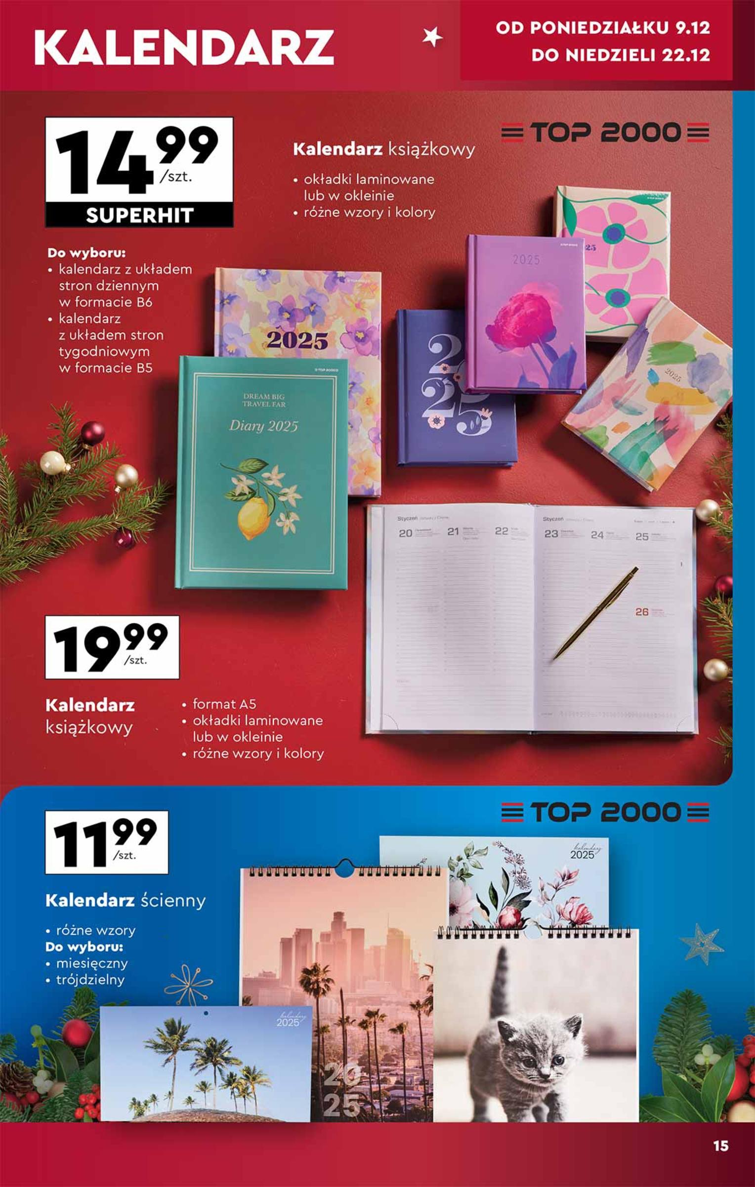 Gazetka promocyjna Biedronka do 22/12/2024 str.15