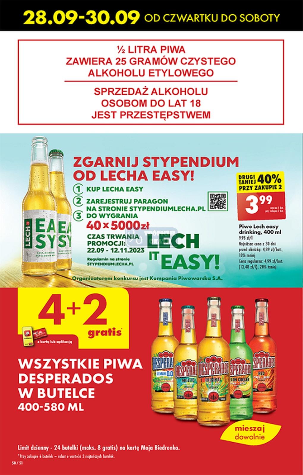 Gazetka promocyjna Biedronka do 04/10/2023 str.50