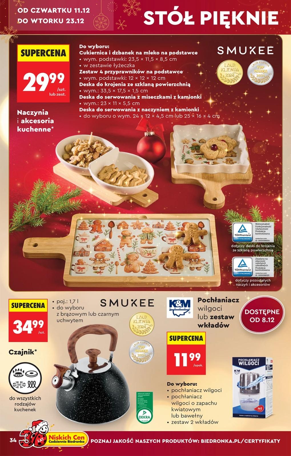 Gazetka promocyjna Biedronka do 23/12/2025 str.34
