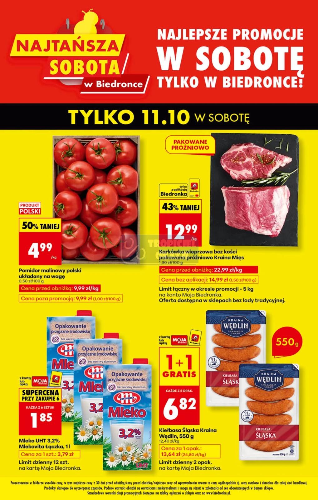 Gazetka promocyjna Biedronka do 11/10/2025 str.1