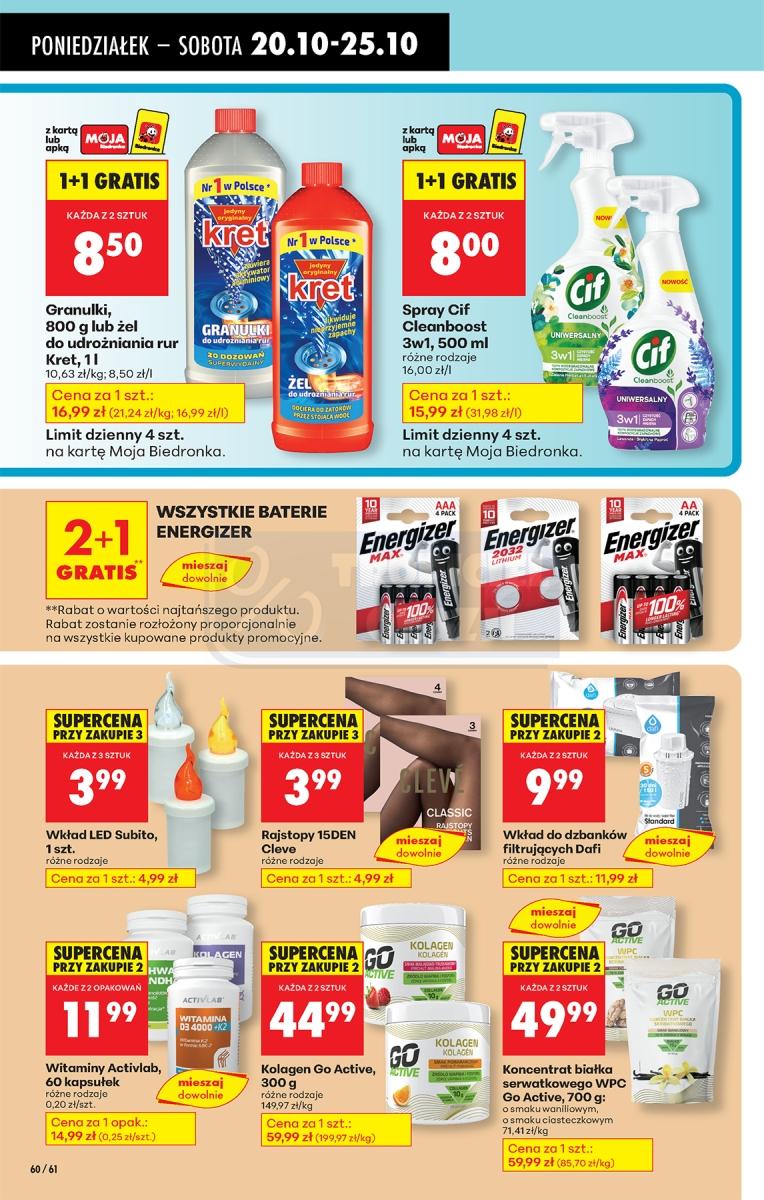 Gazetka promocyjna Biedronka do 26/10/2025 str.60