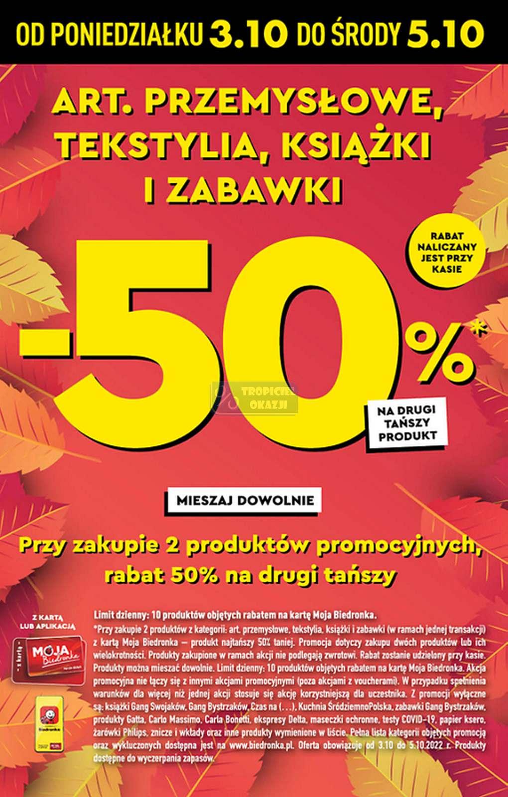 Gazetka promocyjna Biedronka do 08/10/2022 str.52