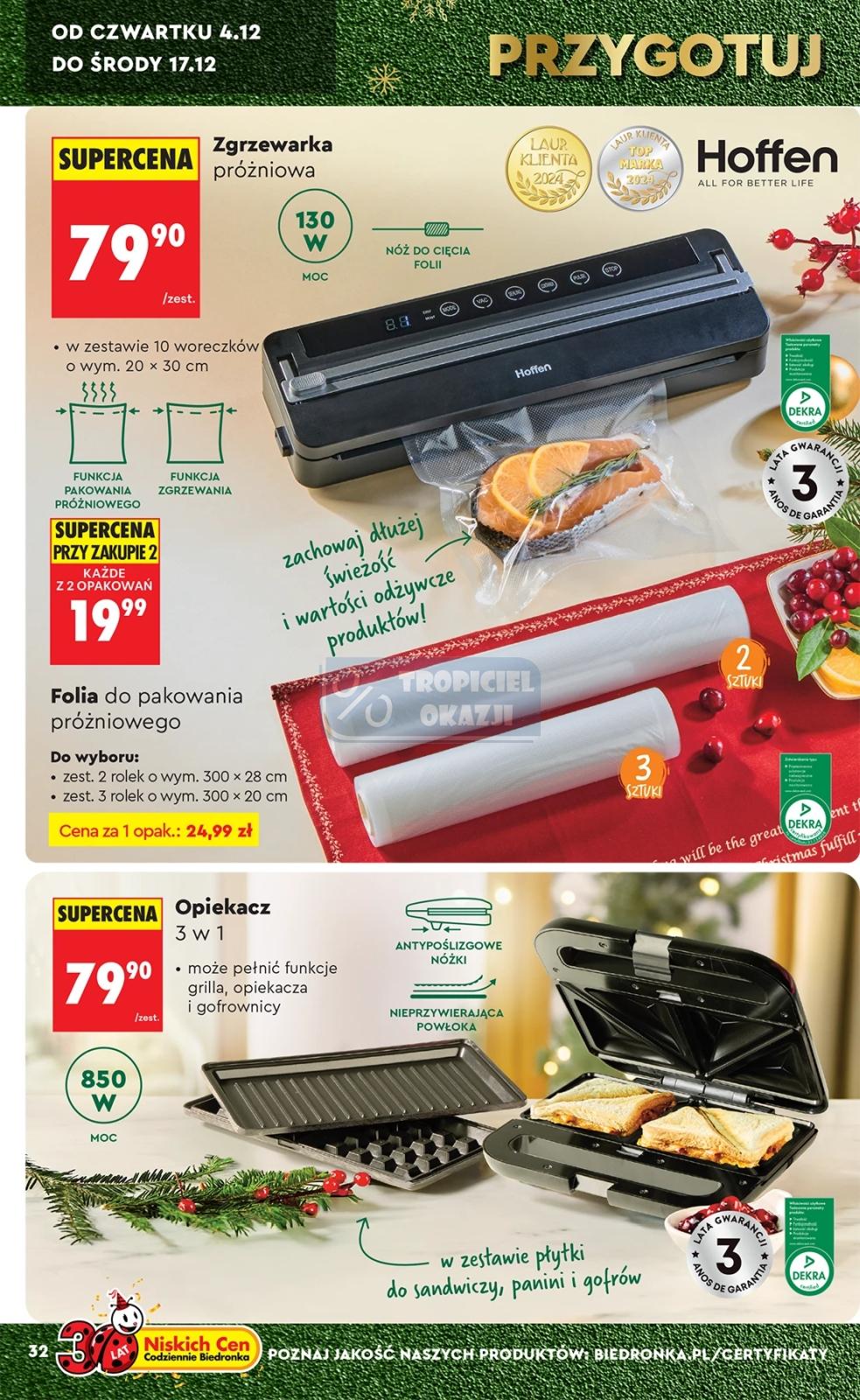 Gazetka promocyjna Biedronka do 17/12/2025 str.32