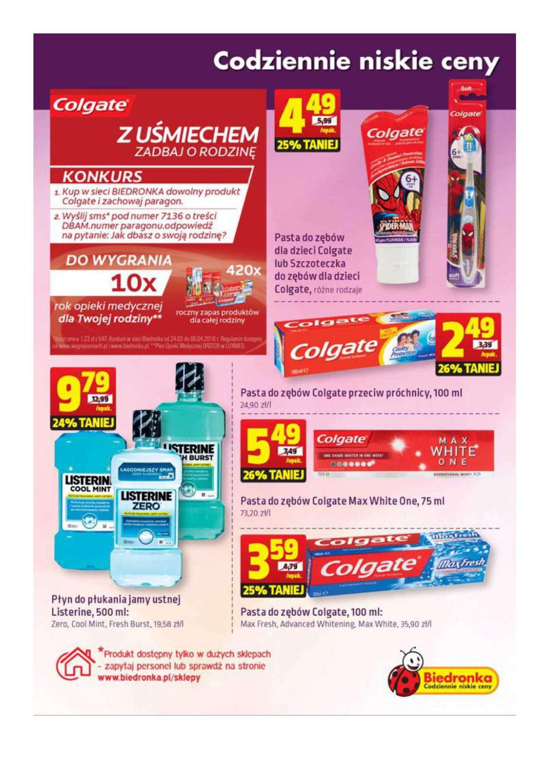 Gazetka promocyjna Biedronka do 30/03/2016 str.19