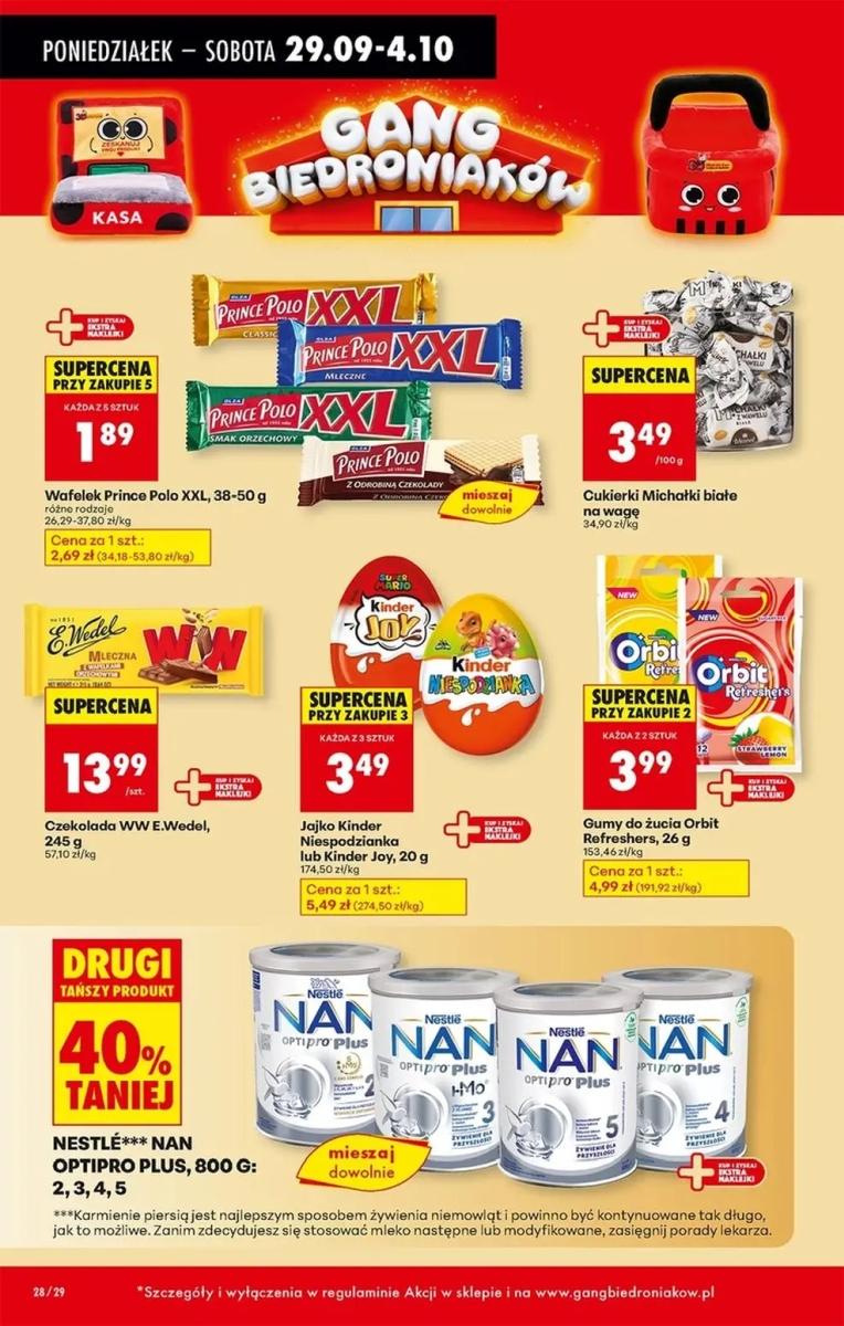 Gazetka promocyjna Biedronka do 04/10/2025 str.28