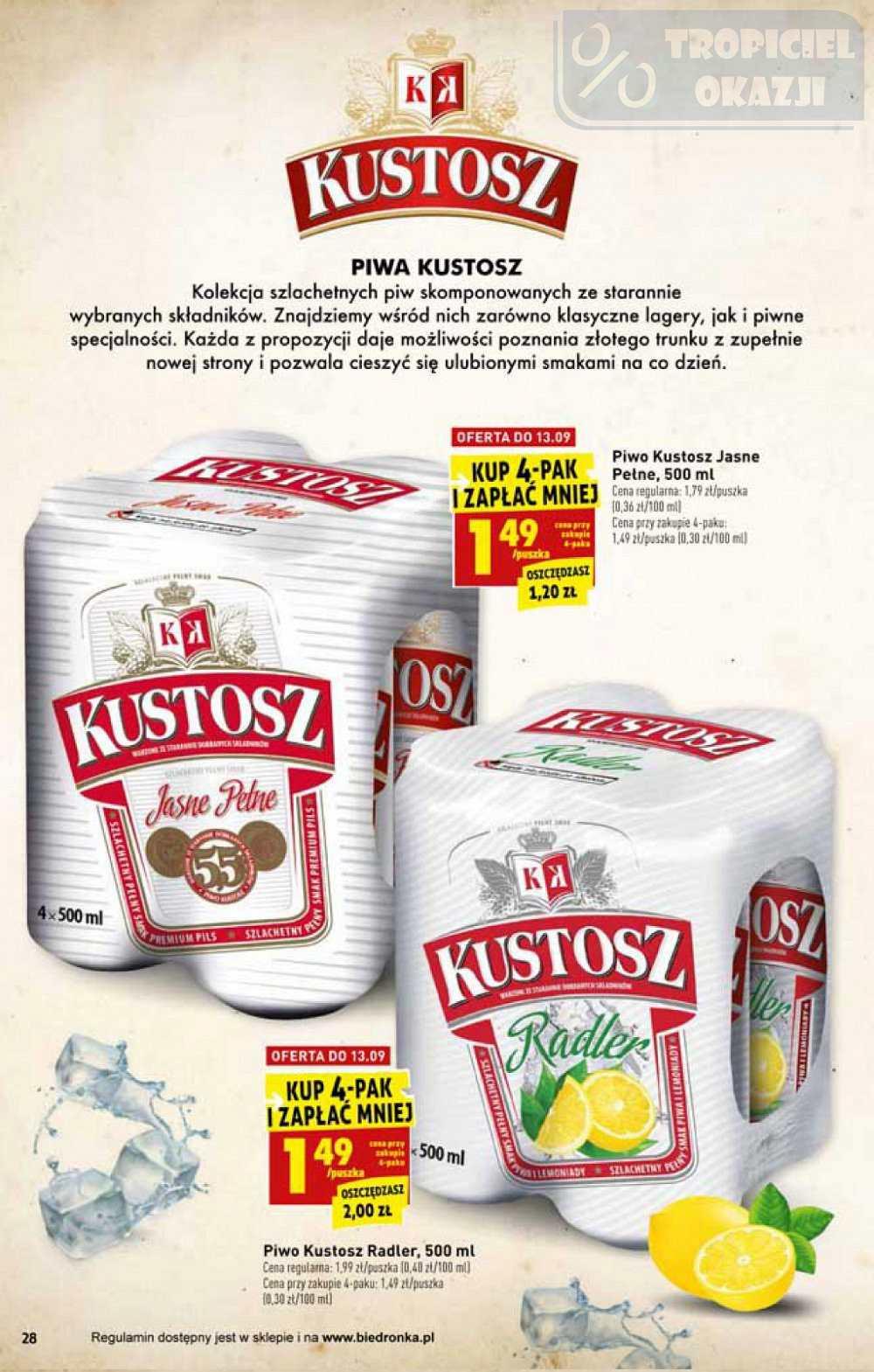 Gazetka promocyjna Biedronka do 17/09/2017 str.28