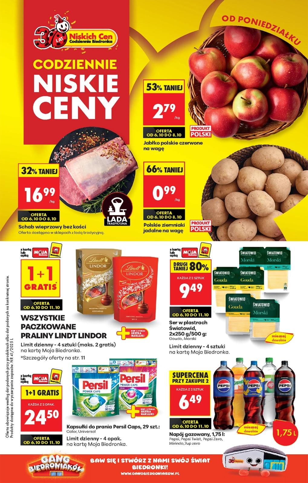Gazetka promocyjna Biedronka do 11/10/2025 str.1