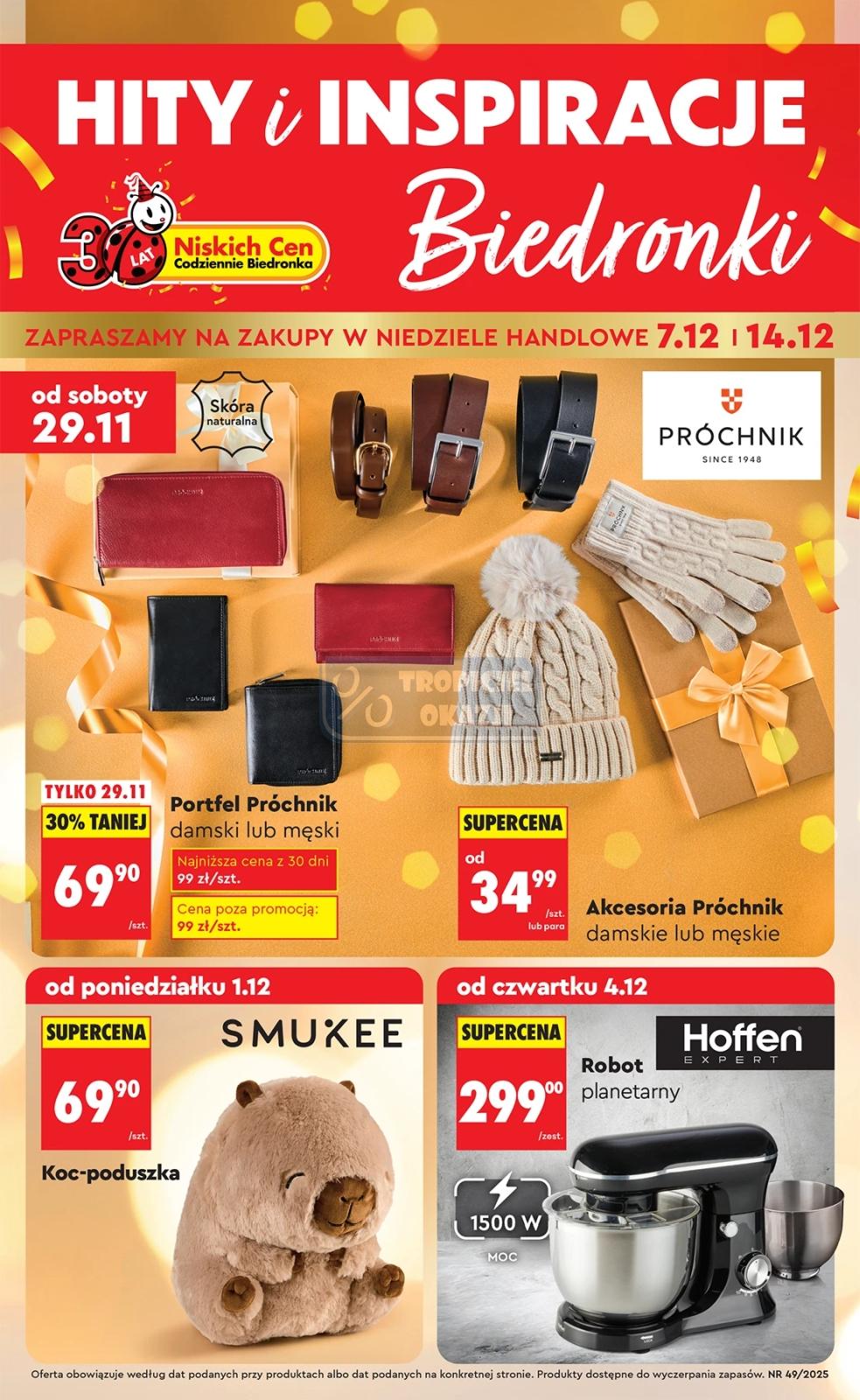 Gazetka promocyjna Biedronka do 17/12/2025 str.1